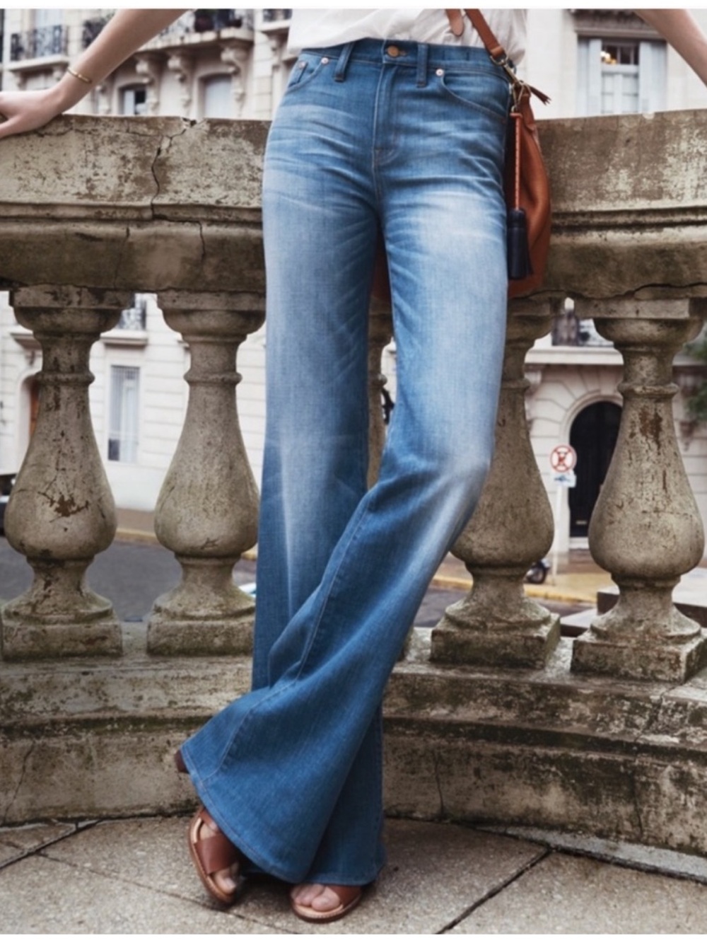Madewell Flea Market Flare bell bottom denim jeans size 29